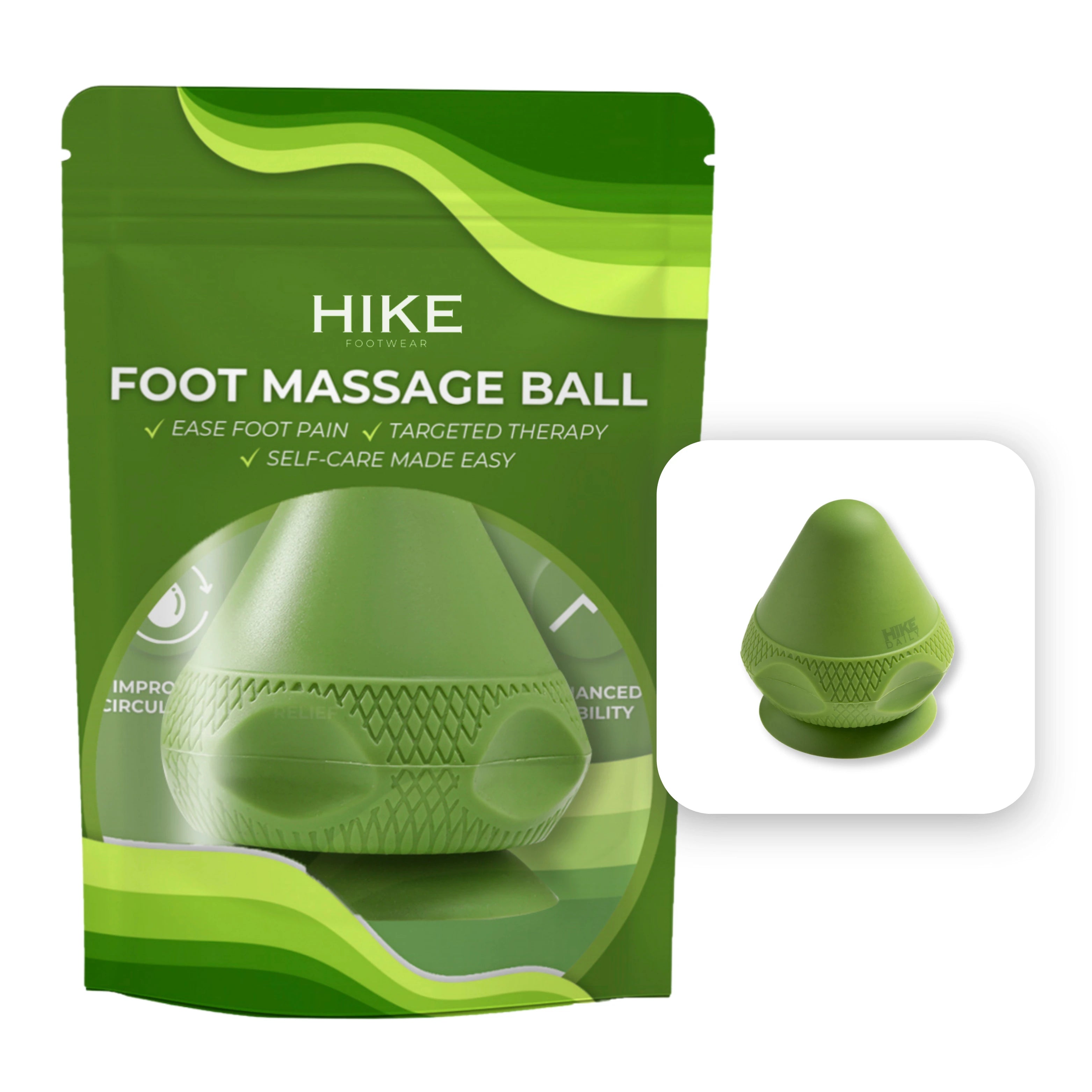 HF Fußmassageball - Zur Entspannung der Füße und zur Linderung von Beschwerden
