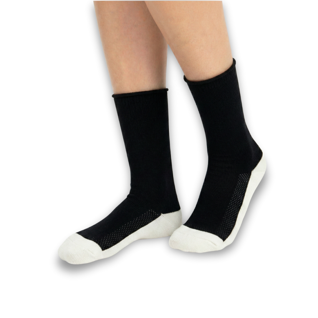 HF Diabetiker-Komfortsocken - feuchtigkeitsableitende Technologie für verbesserte Blutzirkulation