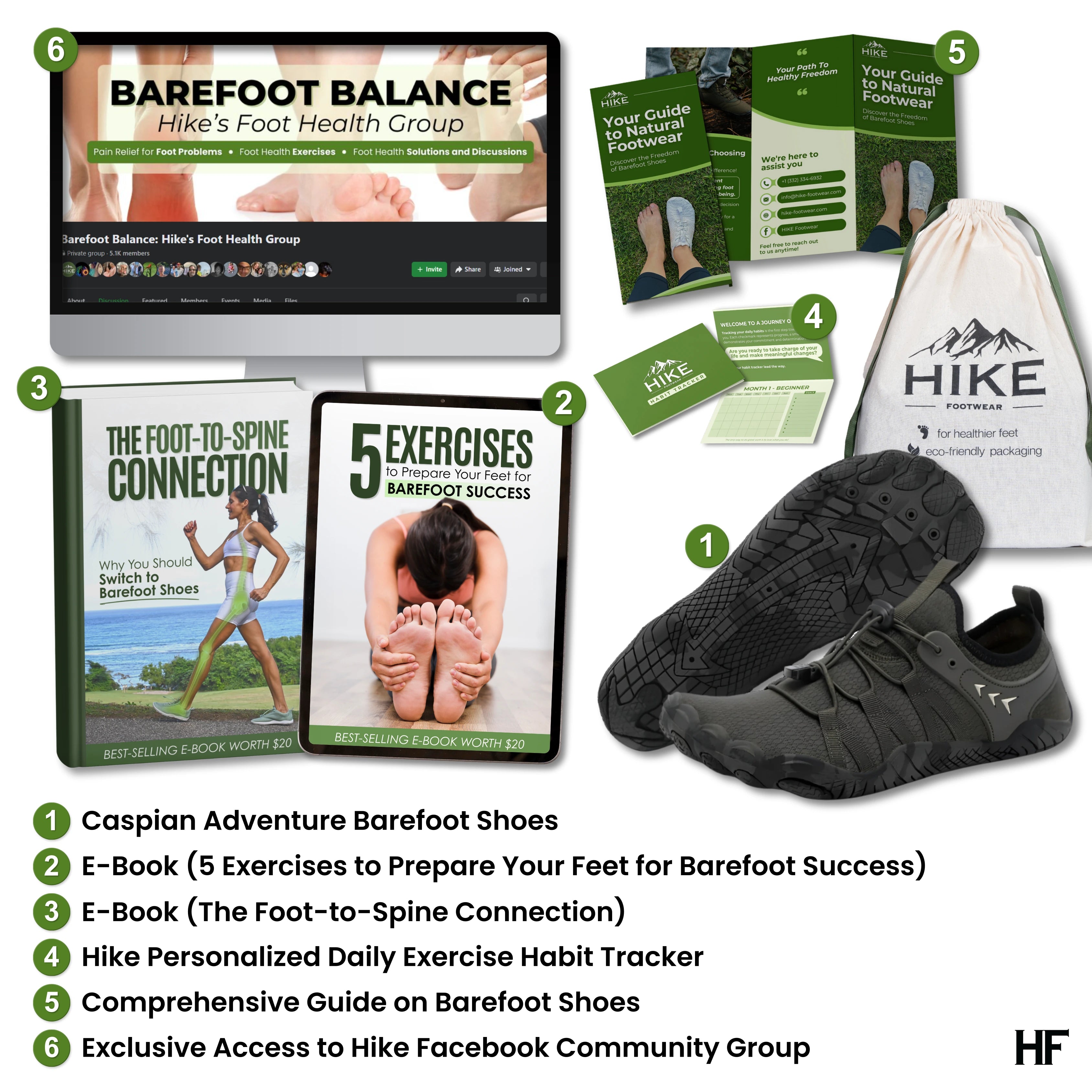 Caspian Adventure - Outdoor & rutschfeste Barfußschuhe (Unisex)