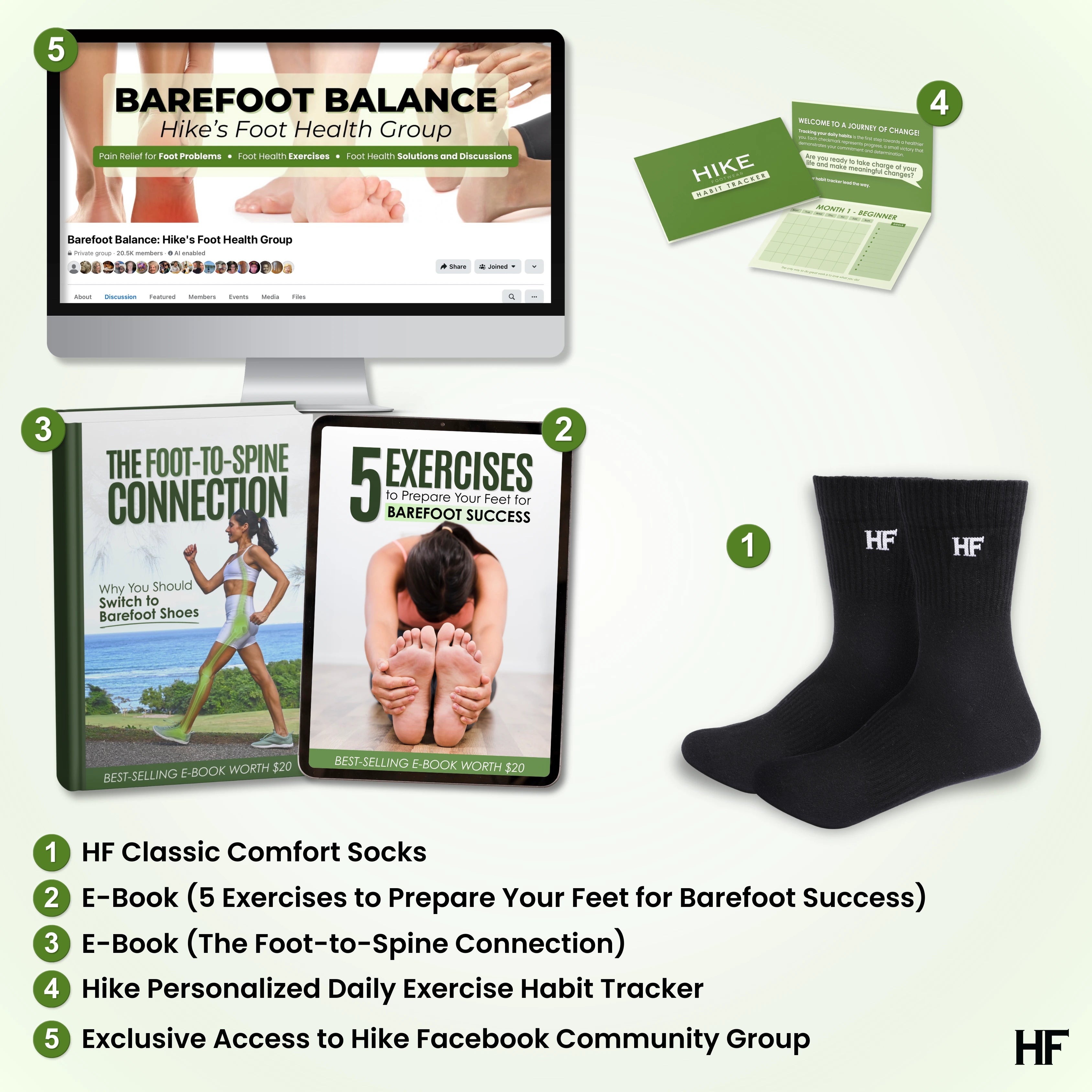 HF Classic Comfort - warme & atmungsaktive Socken