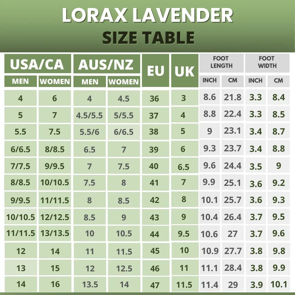 Lorax Lavender - Gesunde & rutschfeste Barfußschuhe (Unisex) [Limitierte Edition]