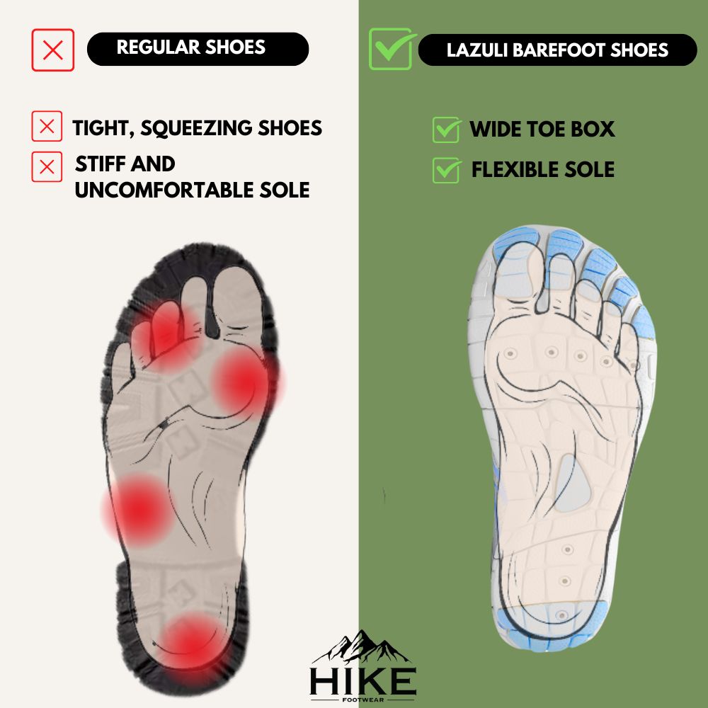 Lazuli Pro - Healthier and Comfortable Feet with Barefoot Shoes (Unisex) (BOGO)