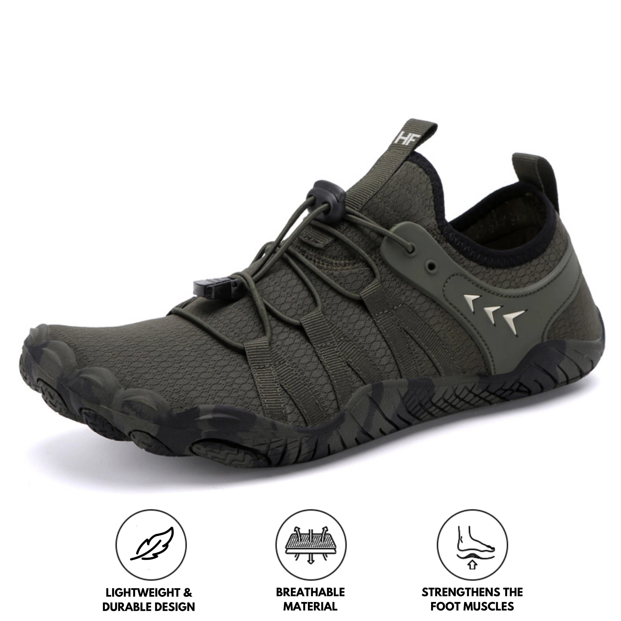 Caspian Adventure - Outdoor & Rutschfeste Barfußschuhe (Unisex) (1+1 GRATIS!)