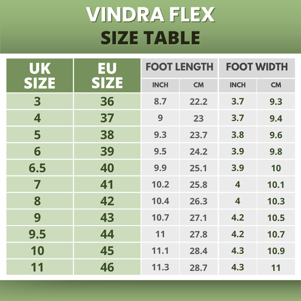 Vindra Flex - Rutschfester & universal Winter-Barfußschuh